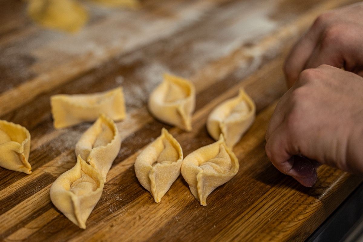 Hausgemachte Pasta